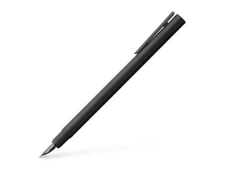FABER-CASTELL Stylo plume NEO Slim métal, noir, EF