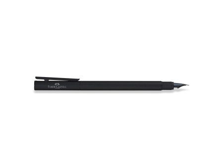 FABER-CASTELL Stylo plume NEO Slim métal, noir, EF