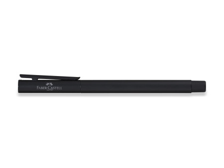 FABER-CASTELL Stylo roller NEO Slim métal, noir