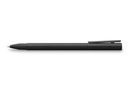 FABER-CASTELL Stylo roller NEO Slim métal, noir