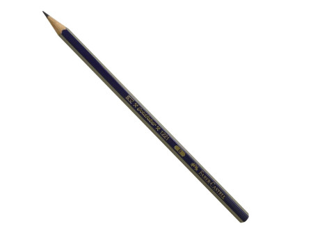 FABER-CASTELL Crayon graphite GOLDFABER, hexagonal, degré de