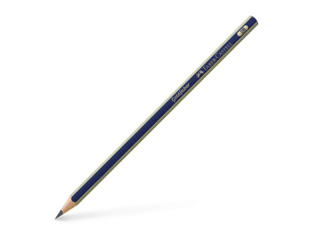 FABER-CASTELL Crayon graphite GOLDFABER, hexagonal, degré de
