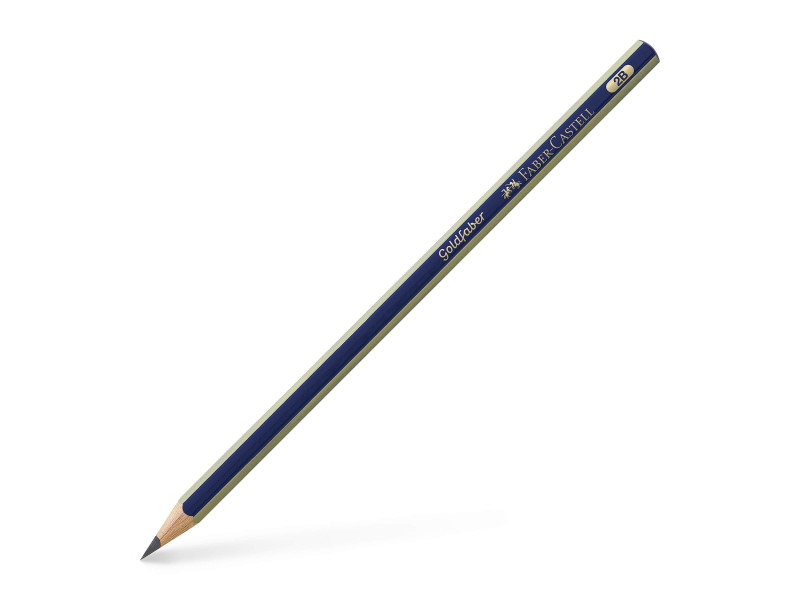 FABER-CASTELL Crayon graphite GOLDFABER, hexagonal, degré de