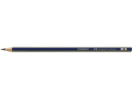 FABER-CASTELL Crayon graphite GOLDFABER, hexagonal, degré de