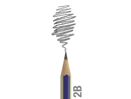 FABER-CASTELL Crayon graphite GOLDFABER, hexagonal, degré de