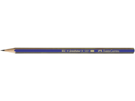 FABER-CASTELL Crayon graphite GOLDFABER, hexagonal, degré de