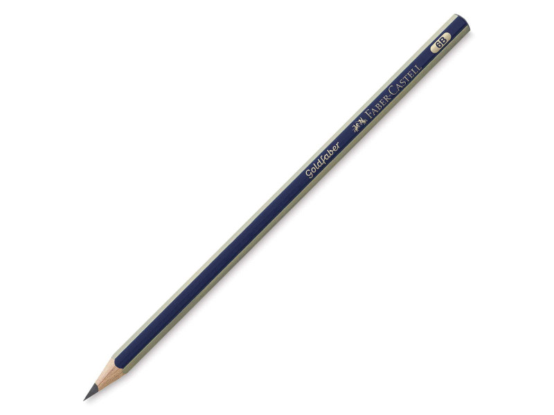 FABER-CASTELL Crayon graphite GOLDFABER, hexagonal, degré de