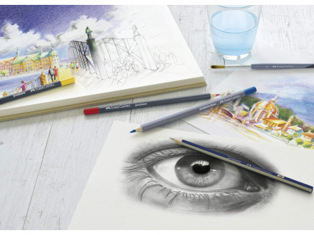 FABER-CASTELL Crayon graphite GOLDFABER, hexagonal, degré de