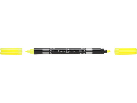FABER-CASTELL Feutre double pointe Neon, étui de 10