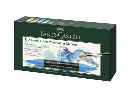 FABER-CASTELL Marqueur aquarelle ALBRECHT DÜRER, étui de 20
