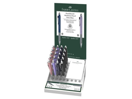 FABER-CASTELL Porte-mines APOLLO 2327, dans un présentoir