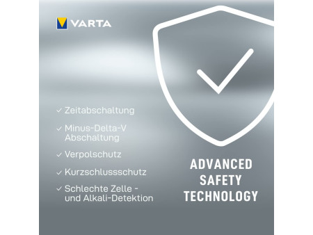 VARTA Chargeur LCD universel Charger+, non équipé