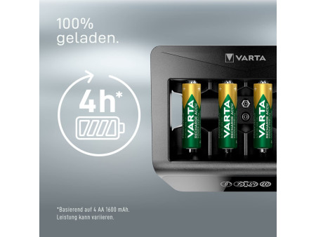 VARTA Chargeur LCD universel Charger+, non équipé