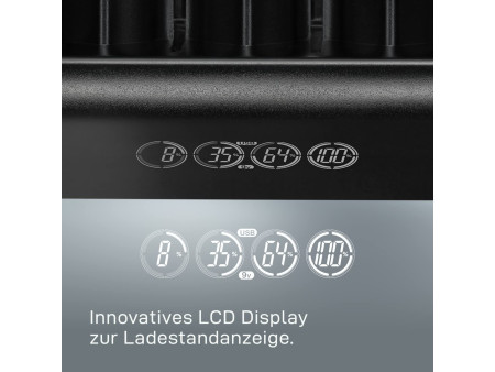 VARTA Chargeur LCD universel Charger+, non équipé