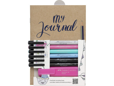 FABER-CASTELL Bullet Journal Kit de démarrage, 9 pièces