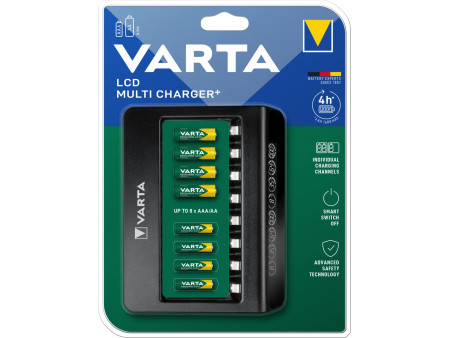VARTA Chargeur LCD Multi Charger+, non équipé
