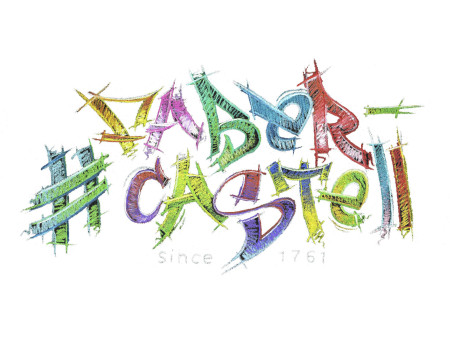 FABER-CASTELL Crayon de couleur Black Edition, étui de 24