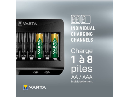 VARTA Chargeur LCD Multi Charger+, non équipé