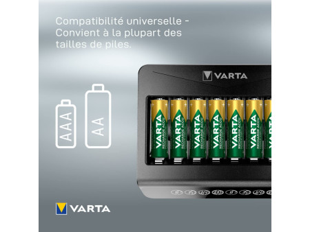 VARTA Chargeur LCD Multi Charger+, non équipé
