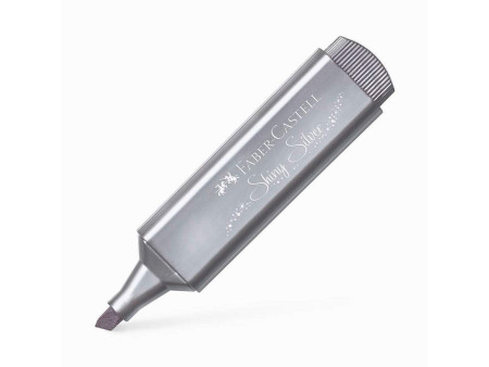 FABER-CASTELL Surligneur TEXTLINER 46 METALLIC, argent