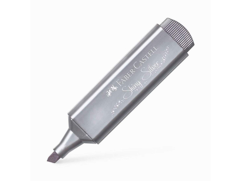 FABER-CASTELL Surligneur TEXTLINER 46 METALLIC, argent