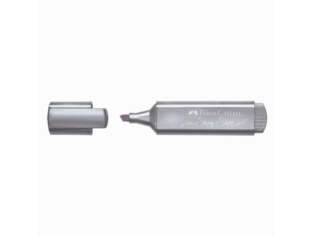 FABER-CASTELL Surligneur TEXTLINER 46 METALLIC, argent