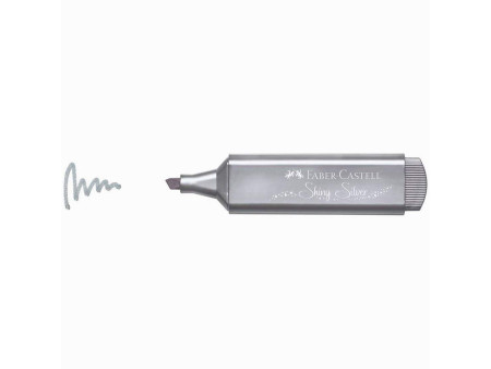 FABER-CASTELL Surligneur TEXTLINER 46 METALLIC, argent