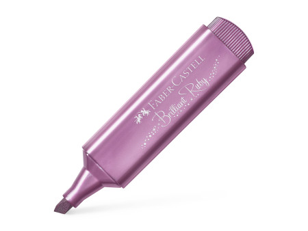 FABER-CASTELL Surligneur TEXTLINER 46 METALLIC, rubis