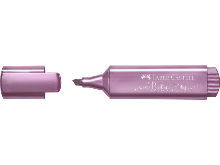 FABER-CASTELL Surligneur TEXTLINER 46 METALLIC, rubis