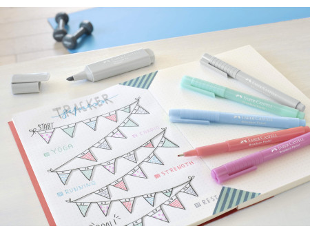 FABER-CASTELL Feutre BROADPEN Pastel, turquoise pastel