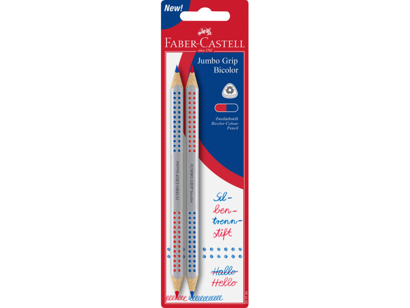 FABER-CASTELL Crayon pour la séparation de syllabes Jumbo