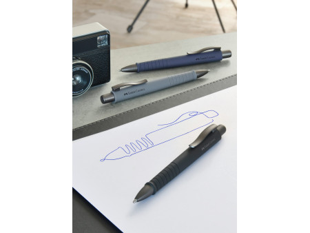 FABER-CASTELL Stylo-bille POLY BALL XB, stone grey