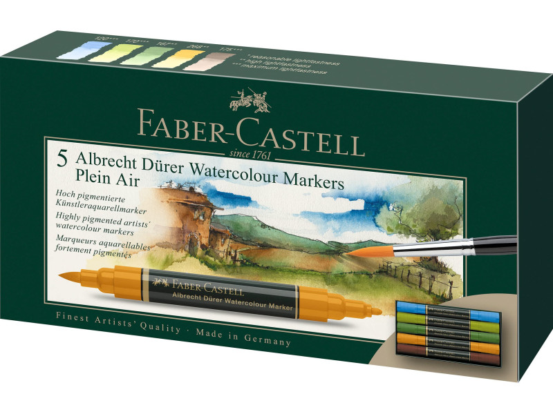 FABER-CASTELL Marqueur aquarelle ALBRECHT DÜRER, Plein Air