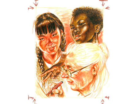 FABER-CASTELL Feutre PITT artist pen, étui 'Portrait'