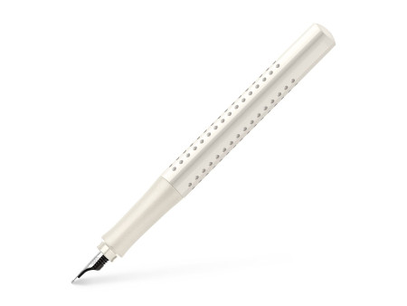 FABER-CASTELL Stylo plume GRIP 2010 Harmony, M, blanc