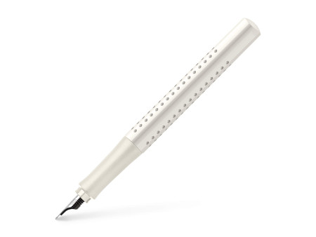 FABER-CASTELL Stylo plume GRIP 2010 Harmony, F, blanc