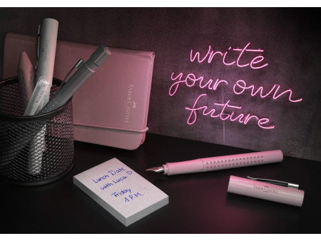 FABER-CASTELL Stylo plume GRIP 2010 Harmony, F, blanc
