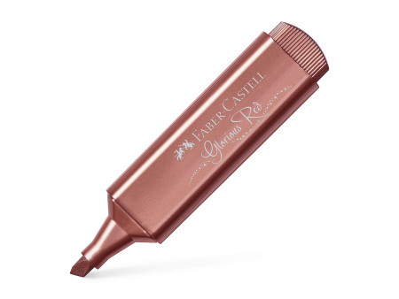 FABER-CASTELL Surligneur TEXTLINER 46 METALLIC, rouge