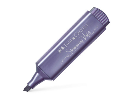 FABER-CASTELL Surligneur TEXTLINER 46 METALLIC, violet