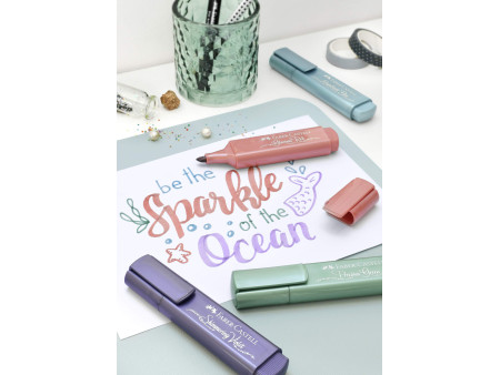 FABER-CASTELL Surligneur TEXTLINER 46 METALLIC, violet