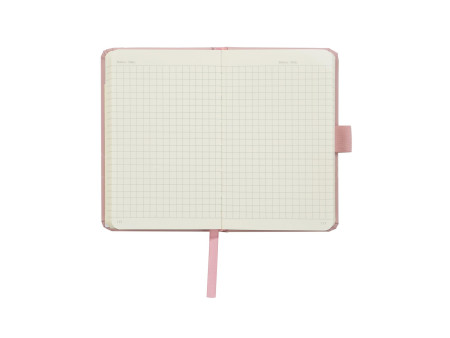 FABER-CASTELL Carnet, A6, quadrillé, rose