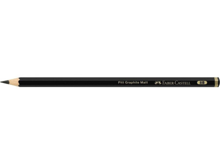 FABER-CASTELL Crayon graphite PITT GRAPHITE Matt, dureté 8B