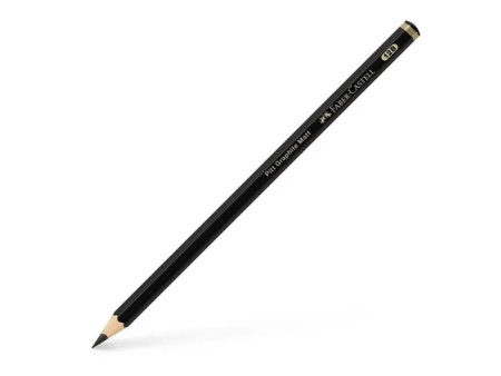 FABER-CASTELL Crayon graphite PITT GRAPHITE Matt, dureté 12B