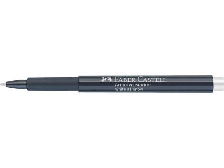 FABER-CASTELL Creative Marker, blanc