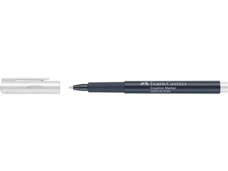 FABER-CASTELL Creative Marker, blanc