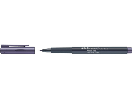 FABER-CASTELL Marqueur Metallics, violet