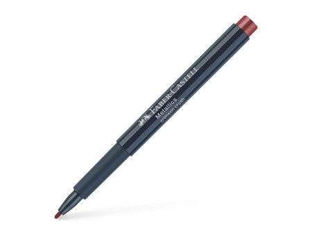 FABER-CASTELL Marqueur Metallics, rouge