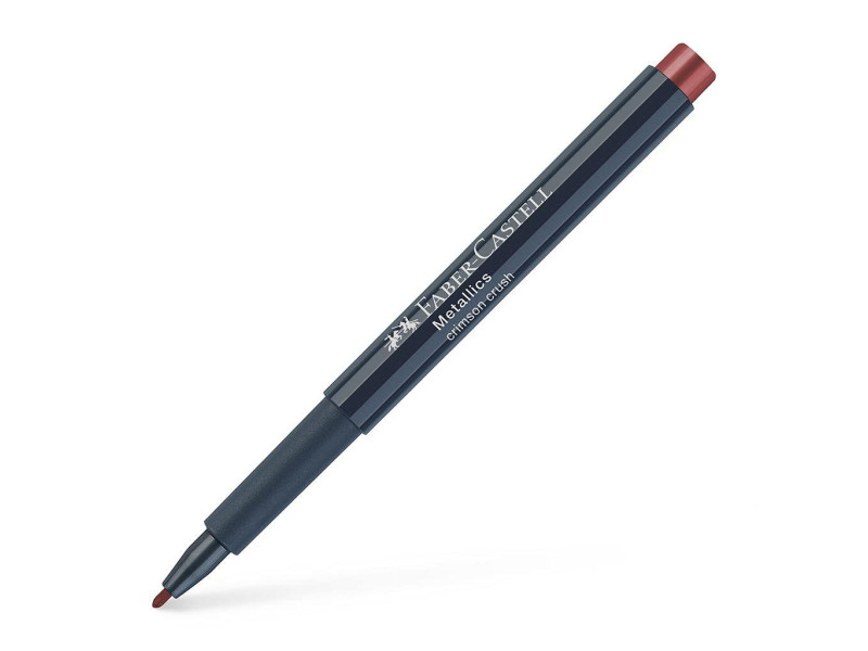 FABER-CASTELL Marqueur Metallics, rouge