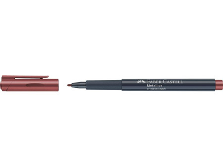 FABER-CASTELL Marqueur Metallics, rouge