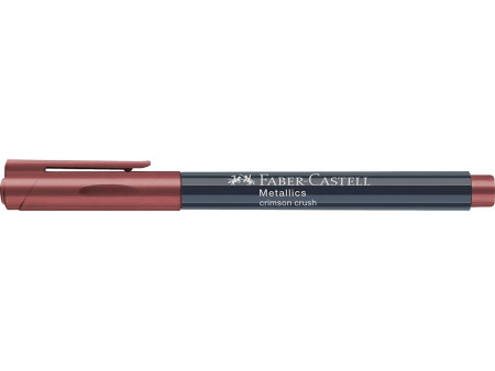 FABER-CASTELL Marqueur Metallics, rouge